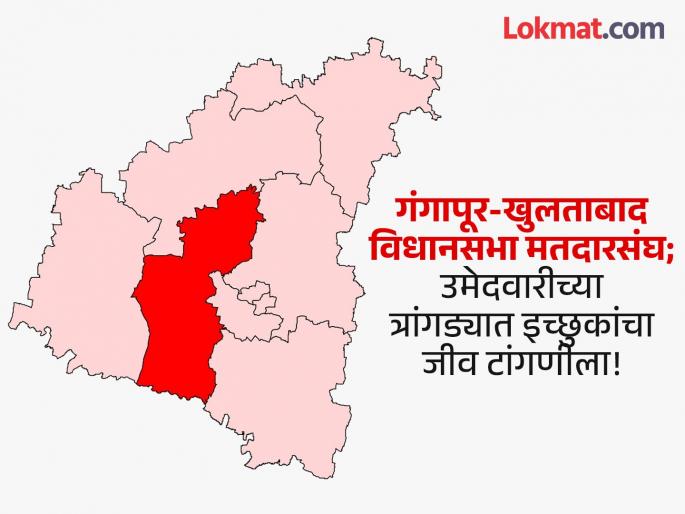 Gangapur-Khultabad Assembly Constituency; Extreme secrecy for candidacy in other parties except BJP, aspirants' lives are hanging! | गंगापूरात भाजपा खंबीर, इतर पक्षांत उमेदवारीसाठी गोपनीयतेने इच्छुकांचा जीव टांगणीला! Gangapur-Khultabad Assembly Constituency; Extreme secrecy for candidacy in other parties except BJP, aspirants' lives are hanging! | गंगापूरात भाजपा खंबीर, इतर पक्षांत उमेदवारीसाठी गोपनीयतेने इच्छुकांचा जीव टांगणीला!