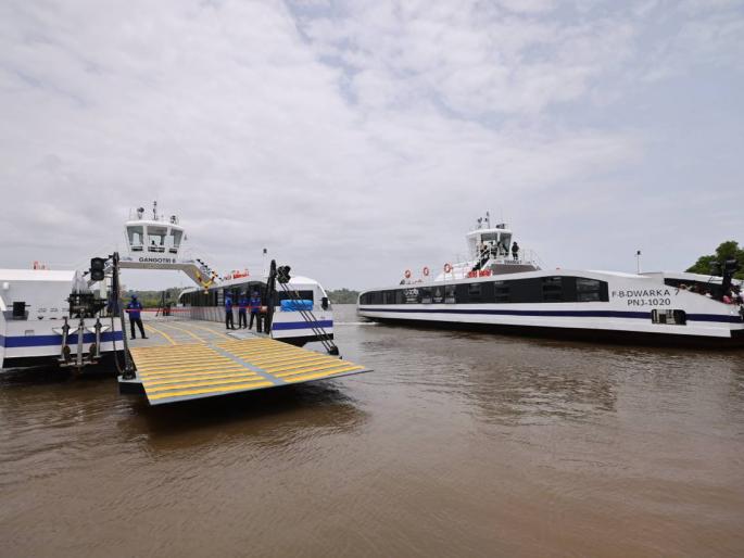 two new ferries approved on sampedro diwadi route in goa | सांपेद्र-दिवाडी मार्गावर दोन नव्या फेरीबोटी मंजूर two new ferries approved on sampedro diwadi route in goa | सांपेद्र-दिवाडी मार्गावर दोन नव्या फेरीबोटी मंजूर