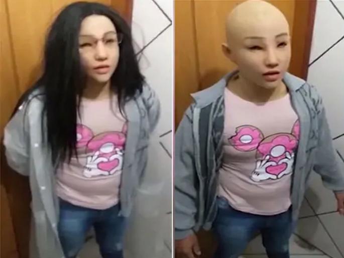 Brazilian criminal dressed up as daughter gets caught escaping prison | Video : गॅंगस्टर मुलगी बनून तुरूंगातून पसार, पण... Brazilian criminal dressed up as daughter gets caught escaping prison | Video : गॅंगस्टर मुलगी बनून तुरूंगातून पसार, पण...