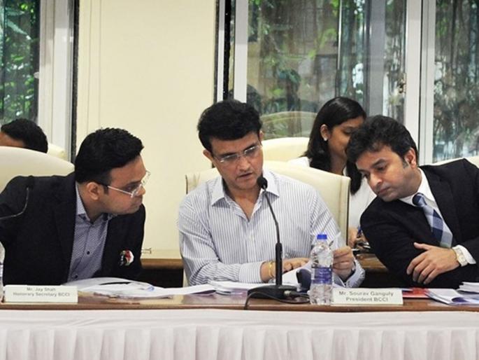 BCCI president Sourav Ganguly batting for Amit Shah's son Jay Shah | अमित शाह यांचे चिरंजीव जय शाहसाठी BCCI अध्यक्ष सौरव गांगुलीची फलंदाजी!