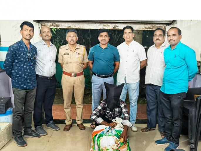 Four kg ganja seized at Kanha Phata in Pusad Action of Local Crime Branch in Yavatmal district | पुसद: कान्हा फाट्यावर चार किलो गांजा पकडला; स्थानिक गुन्हे शाखेची कारवाई, एकाला अटक Four kg ganja seized at Kanha Phata in Pusad Action of Local Crime Branch in Yavatmal district | पुसद: कान्हा फाट्यावर चार किलो गांजा पकडला; स्थानिक गुन्हे शाखेची कारवाई, एकाला अटक