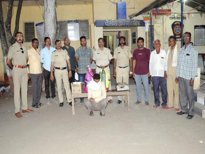 16 kg of marijuana seized in wheat and rice bags in Gangakhed | घरामधूनच व्हायची गांजा विक्री; गहू आणि तांदळाच्या पिशवीत ठेवलेला १६ किलोचा साठा जप्त