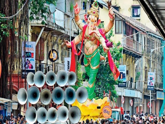 in mumbai ganeshotsav 2024 noise pollution is caused due to the sound of dj and the sound of drums during the ganesh arrival ceremony | गणेशोत्सवात हळू वाजव डीजे, तुला आईची शपथ हाय! ध्वनि प्रदूषणामुळे आरोग्यावर होतोय परिणाम in mumbai ganeshotsav 2024 noise pollution is caused due to the sound of dj and the sound of drums during the ganesh arrival ceremony | गणेशोत्सवात हळू वाजव डीजे, तुला आईची शपथ हाय! ध्वनि प्रदूषणामुळे आरोग्यावर होतोय परिणाम