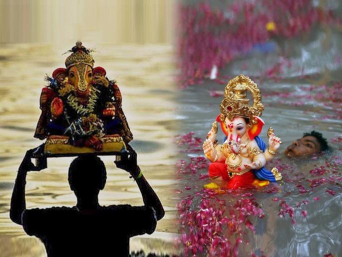 in mumbai ganesh mahotsav 2024 immersion of 38 thousand ganesha idols for one and a half days response to artificial ponds too | पावसाच्या साक्षीने बाप्पाला भावपूर्ण निरोप...! दीड दिवसाच्या ३८ हजार गणेशमूर्तींचे विसर्जन in mumbai ganesh mahotsav 2024 immersion of 38 thousand ganesha idols for one and a half days response to artificial ponds too | पावसाच्या साक्षीने बाप्पाला भावपूर्ण निरोप...! दीड दिवसाच्या ३८ हजार गणेशमूर्तींचे विसर्जन