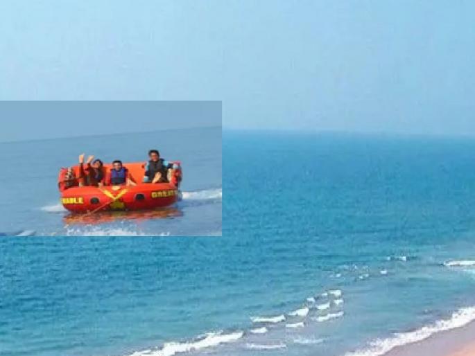 A Kolhapur resident drowned after falling into the sea due to a large wave while on a boat safari in Ganpatipule | लाईफ जॅकेट असूनही बुडाला; गणपतीपुळेत बोटीवरून पडून कोल्हापुरातील पर्यटकाचा मृत्यू झाला A Kolhapur resident drowned after falling into the sea due to a large wave while on a boat safari in Ganpatipule | लाईफ जॅकेट असूनही बुडाला; गणपतीपुळेत बोटीवरून पडून कोल्हापुरातील पर्यटकाचा मृत्यू झाला