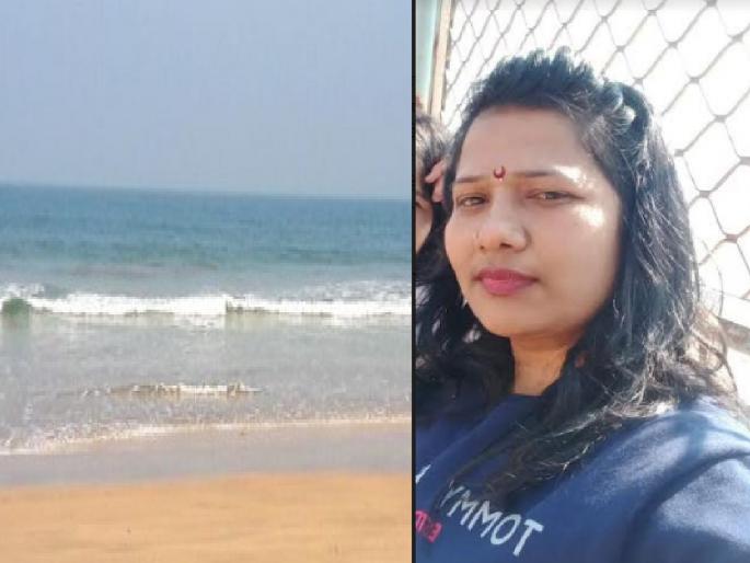 Married woman from Sangli goes missing in Ganpatipule sea | मैत्रिणींसोबत समुद्रात गेली, सांगलीतील विवाहिता बेपत्ता झाली; गणपतीपुळे येथील घटना Married woman from Sangli goes missing in Ganpatipule sea | मैत्रिणींसोबत समुद्रात गेली, सांगलीतील विवाहिता बेपत्ता झाली; गणपतीपुळे येथील घटना