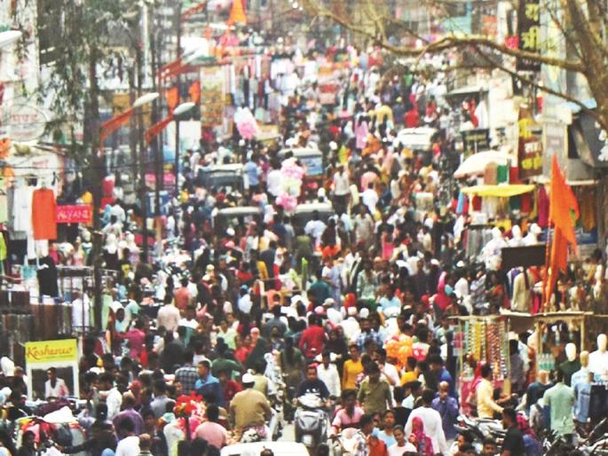 In six decades the population of Chhatrapati Sambhajinagar district is approaching 40 lakhs... | सहा दशकांत छत्रपती संभाजीनगर जिल्ह्याची लोकसंख्या ४० लाखांच्या दिशेने... In six decades the population of Chhatrapati Sambhajinagar district is approaching 40 lakhs... | सहा दशकांत छत्रपती संभाजीनगर जिल्ह्याची लोकसंख्या ४० लाखांच्या दिशेने...