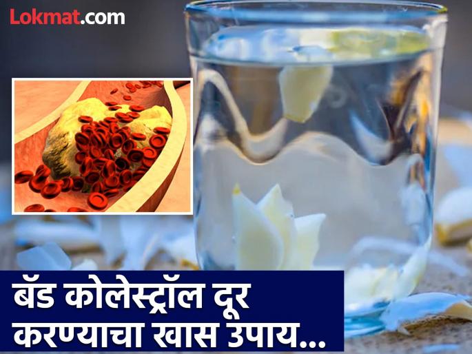 Garlic Water : Home remedies to reduce high cholesterol | शरीरातून बॅड कोलेस्ट्रॉल बाहेर काढण्याचा बेस्ट घरगुती उपाय, एकदा करून बघाच! Garlic Water : Home remedies to reduce high cholesterol | शरीरातून बॅड कोलेस्ट्रॉल बाहेर काढण्याचा बेस्ट घरगुती उपाय, एकदा करून बघाच!