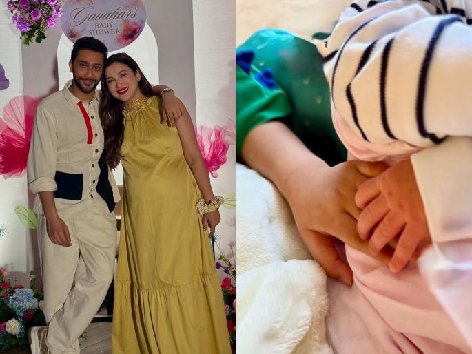 Gauhar Khan revealed name of her 2nd baby boy shared photo | गौहर खानने सांगितलं काय ठेवलंय दुसऱ्या लेकाचं नाव; अर्थही आहे फारच खास, फोटोतून दाखवली चिमुकल्याची झलक