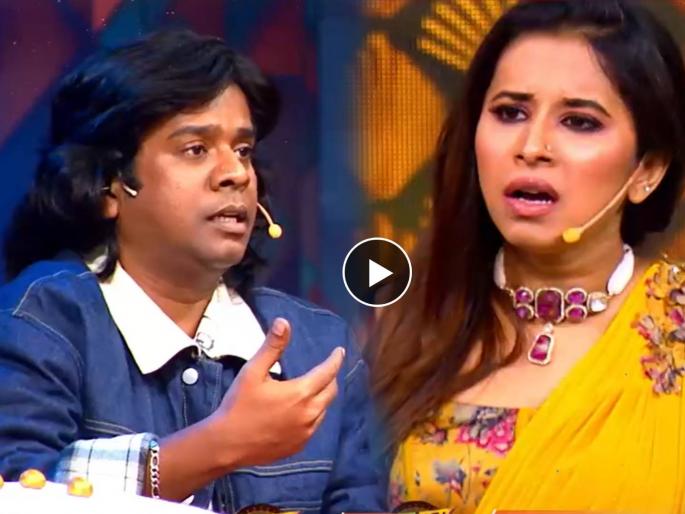 chala hawa yeu dya new promo gaurav more shreya bugade fight | "गौरव आता बस कर, नाहीतर तुला...", फिल्टरपाड्याच्या बच्चनवर का भडकली श्रेया बुगडे?
