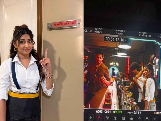 marathi actress gauri nalawade worked with siddharth malhotra in an ad shared bts photos beside shahrukh khan makeup room | शाहरुख खानच्या मेकअप रुमबाहेर काढला फोटो, मराठी अभिनेत्रीने व्यक्त केला आनंद marathi actress gauri nalawade worked with siddharth malhotra in an ad shared bts photos beside shahrukh khan makeup room | शाहरुख खानच्या मेकअप रुमबाहेर काढला फोटो, मराठी अभिनेत्रीने व्यक्त केला आनंद