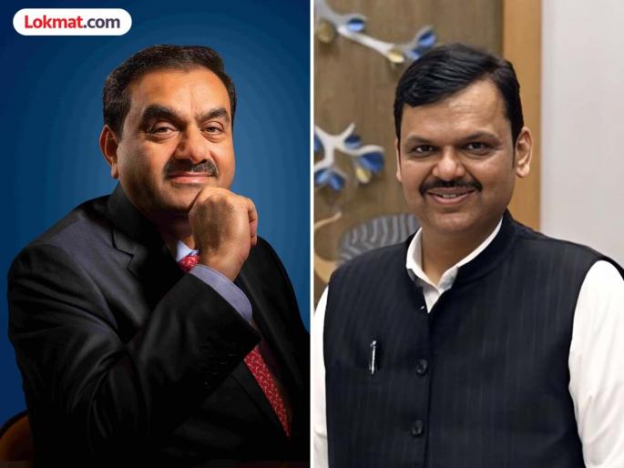 Industrialist Gautam Adani met Chief Minister Devendra Fadnavis, the two had a discussion for one and a half hours | उद्योगपती गौतम अदानींनी घेतली मुख्यमंत्री फडणवीसांची भेट, दोघांमध्ये दीड तास चर्चा