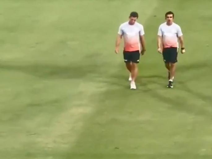 Ind Vs SA 1st ODI: 'Gautam Gambhir should quit coaching...', fans troll Gautam Gambhir in the stadium, video goes viral | ‘प्रशिक्षकपद सोडून दे…’, भर मैदानात गौतम गंभीरला चाहत्यांनी केलं ट्रोल, व्हिडीओ व्हायरल