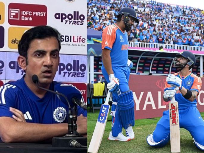 Gautam Gambhir Statement On Virat Kohli And Rohit Sharma Future In ODI World Cup 2027 | रोहित-विराट संदर्भातील 'त्या' प्रश्नावर गंभीर यांचं मोठं वक्तव्य; नेमकं काय म्हणाले कोच? जाणून घ्या सविस्तर