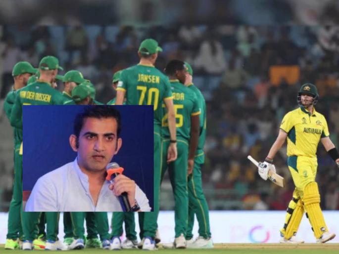 gautam gambhir said, Steve Smith should lead the Australian team in white ball cricket and Pat Cummins doesn't get a spot in this ODI XI  | पॅट कमिन्सची हकालपट्टी करून स्मिथने ऑस्ट्रेलियन संघाचे नेतृत्व करायला हवं - गौतम गंभीर