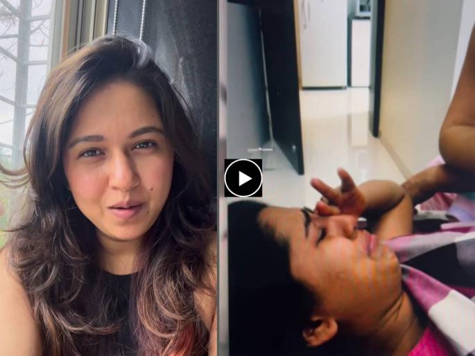 gautami deshpande shared video of sister mrunmayee deshpande crying | काय झालीये मृण्मयी देशपांडेची अवस्था? बहीण गौतमीनेच दिली माहिती, म्हणाली, 'पुढच्या वेळी...' gautami deshpande shared video of sister mrunmayee deshpande crying | काय झालीये मृण्मयी देशपांडेची अवस्था? बहीण गौतमीनेच दिली माहिती, म्हणाली, 'पुढच्या वेळी...'