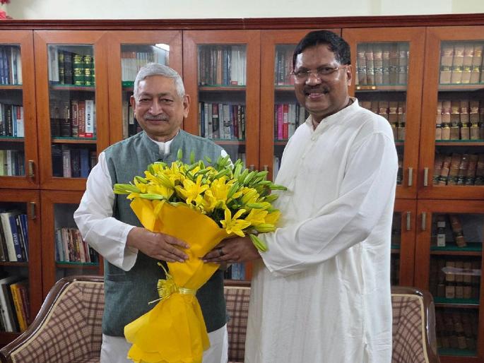 Shahu Chhatrapati meets Chief Justice Bhushan Gavai, discusses circuit bench | सरन्यायाधीश गवई यांची शाहू छत्रपतींनी घेतली भेट, सर्किट बेंचसंदर्भात चर्चा Shahu Chhatrapati meets Chief Justice Bhushan Gavai, discusses circuit bench | सरन्यायाधीश गवई यांची शाहू छत्रपतींनी घेतली भेट, सर्किट बेंचसंदर्भात चर्चा