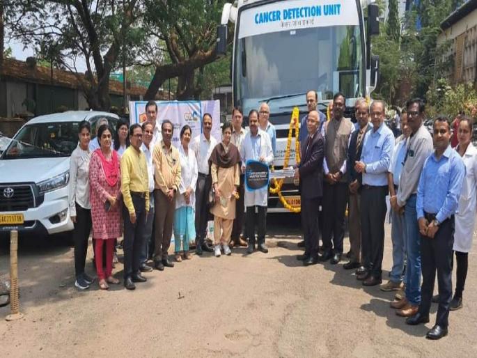 goa medical college provided mobile cancer screening vehicle by bel | गोवा वैद्यकीय महाविद्यालयाला बीईएलकडून कॅन्सर तपासणीचे फिरते वाहन प्रदान goa medical college provided mobile cancer screening vehicle by bel | गोवा वैद्यकीय महाविद्यालयाला बीईएलकडून कॅन्सर तपासणीचे फिरते वाहन प्रदान