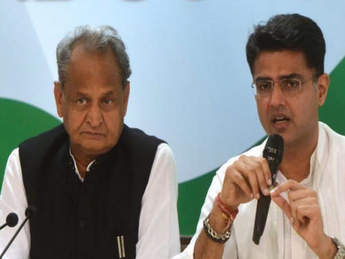 pilot should take responsibility for my sons defeat said ashok gehlot | 'पायलट यांनी माझ्या मुलाच्या पराभवाची जबाबदारी स्वीकारावी' pilot should take responsibility for my sons defeat said ashok gehlot | 'पायलट यांनी माझ्या मुलाच्या पराभवाची जबाबदारी स्वीकारावी'