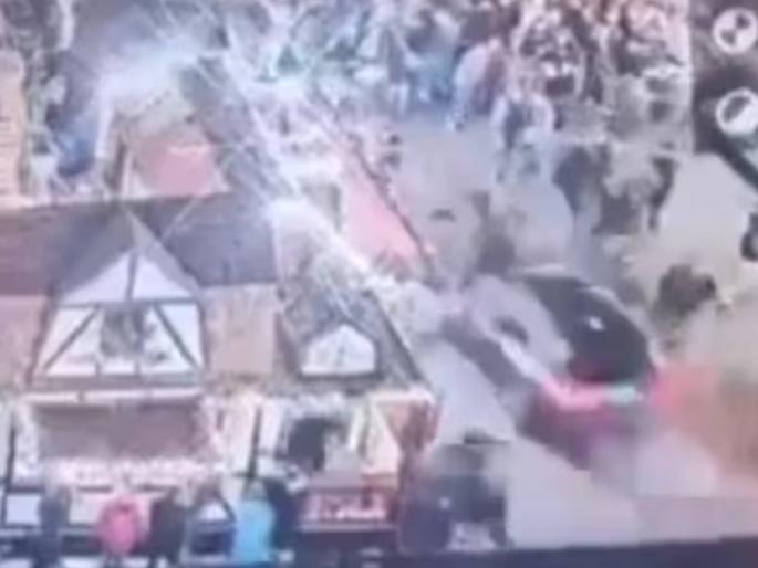 Attack in Germany, Saudi doctor drives car into crowd at Christmas market, 2 killed, 70 injured | जर्मनीत हल्ला, सौदीच्या डॉक्टरांनी ख्रिसमस मार्केटमध्ये गर्दीवर गाडी चालवली, २ ठार, ७० जण जखमी