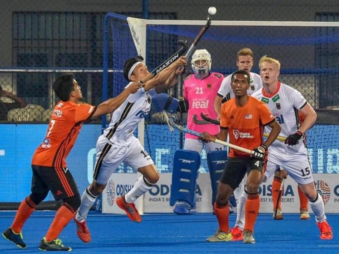 Germany defeated Malaysia 5-3 to reach quarter-finals | मलेशियाचा ५-३ ने पराभव करत जर्मनीने निश्चित केला उपांत्यपूर्व फेरीतील प्रवेश Germany defeated Malaysia 5-3 to reach quarter-finals | मलेशियाचा ५-३ ने पराभव करत जर्मनीने निश्चित केला उपांत्यपूर्व फेरीतील प्रवेश