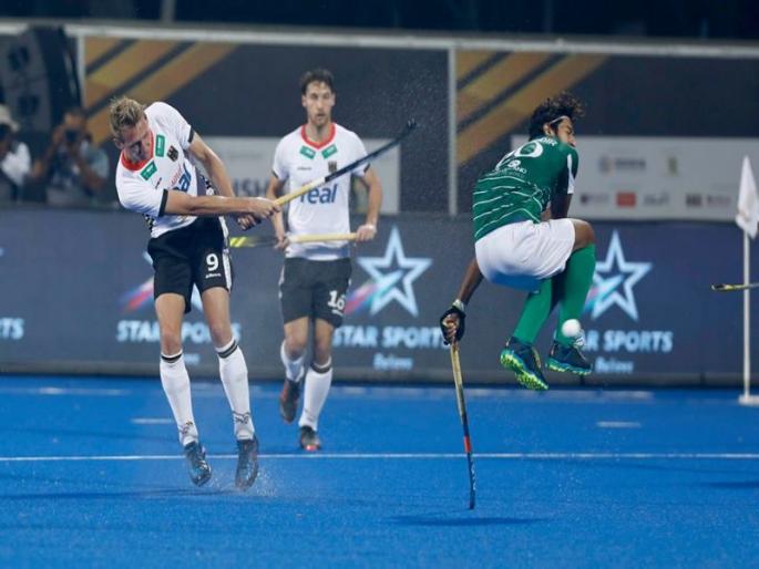 Hockey World Cup 2018: Pakistan beat Germany by 1-0 margin | Hockey World Cup 2018 : चांगला खेळ करुनही पाकिस्तानच्या वाट्याला पराभव