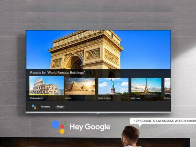 Get 65 inch 4k smart tv in less than half the price offer with 30w sound output  | Smart TV: अर्धी झाली 65 इंचाच्या Smart TV ची किंमत; शानदार 4K डिस्प्लेसह मिळणार 30W चा दमदार साऊंड  Get 65 inch 4k smart tv in less than half the price offer with 30w sound output  | Smart TV: अर्धी झाली 65 इंचाच्या Smart TV ची किंमत; शानदार 4K डिस्प्लेसह मिळणार 30W चा दमदार साऊंड