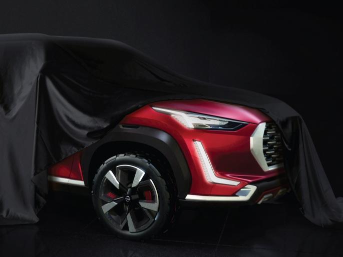 Nissan Magnetic teaser launch; will hit maruti breeza, hyundai venue, kia sonet in price war | ब्रेझा, व्हेन्यूला टक्कर देणार; स्वस्त किंमत ठेवून जगप्रसिद्ध कंपनी बाजार 'खेचणार' Nissan Magnetic teaser launch; will hit maruti breeza, hyundai venue, kia sonet in price war | ब्रेझा, व्हेन्यूला टक्कर देणार; स्वस्त किंमत ठेवून जगप्रसिद्ध कंपनी बाजार 'खेचणार'