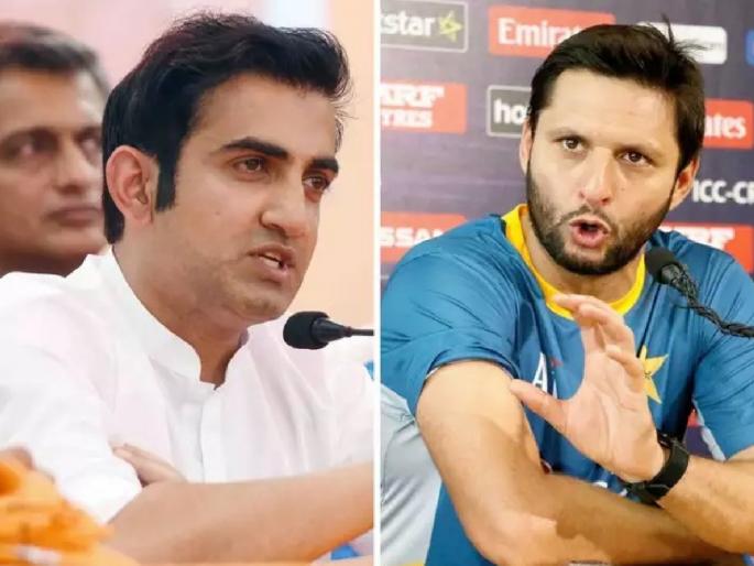 Shahid Afridi corona positive: I want him to recover as soon as possible, Say Gautam Gambir | शाहिद आफ्रिदी कोरोना पॉझिटिव्ह आढळल्यावर गौतम गंभीर म्हणतो...