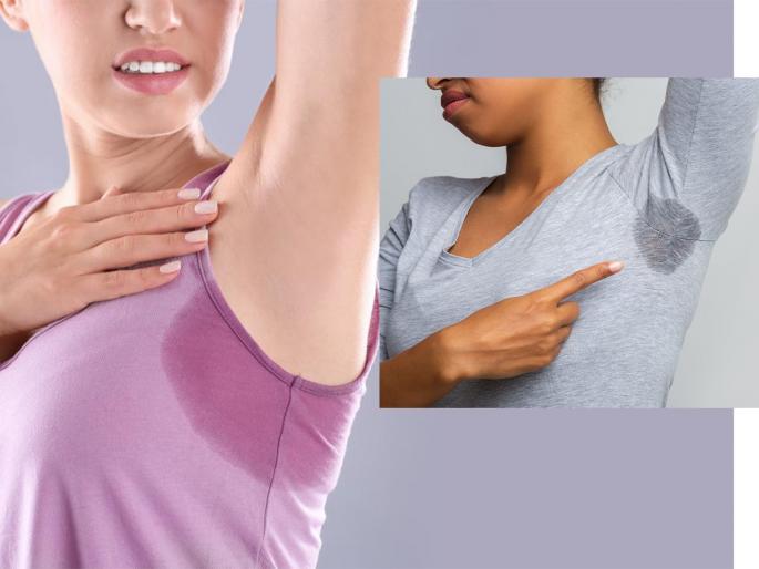 Excessive sweating in the armpits and wet clothes? 4 remedies to reduce sweat and odor | काखेत खूप घाम येऊन कपडे ओले होतात? ४ उपाय, काखेतला घाम आणि दुर्गंधी कमी