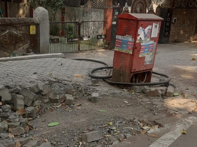 Dombivali: Ducts laid under new concrete roads are not found by digging | Dombivali: नवीन काँक्रिट रस्त्याखालील टाकलेले डक्ट खोदून शोधून मिळत नाही Dombivali: Ducts laid under new concrete roads are not found by digging | Dombivali: नवीन काँक्रिट रस्त्याखालील टाकलेले डक्ट खोदून शोधून मिळत नाही
