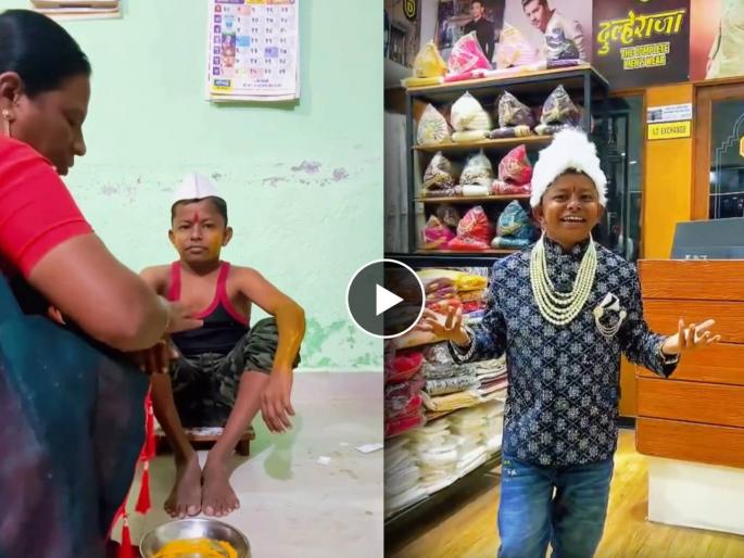 bigg boss marathi fame chota pudhari ghanshyam daravade shared haldi ceremony video | "माझं पण ठरलं...", सूरज चव्हाणनंतर घनश्याम दरवडेची लगीनघाई? छोटा पुढारीला हळद लागली