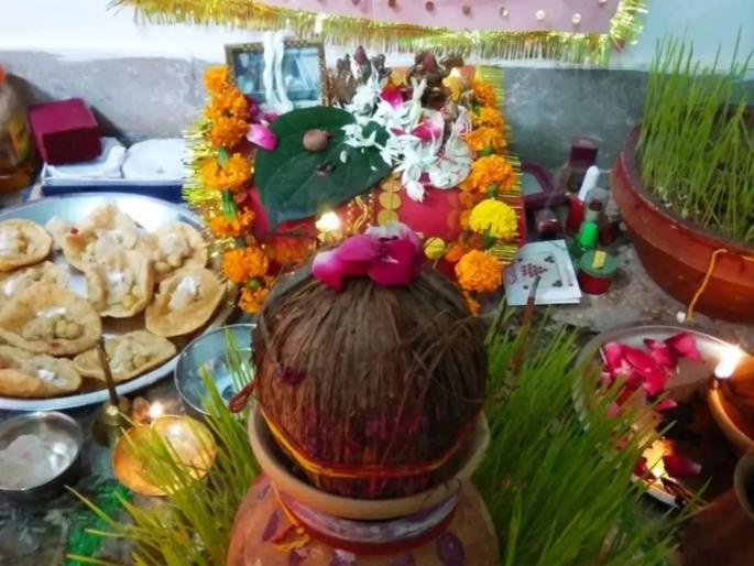 navratri 2022 time date shubh muhurat for kalash ghat sthapana and know about amazing shubha yoga in shardiya navratri 2022 | Navratri 2022 Dates: नवरात्रोत्सव: कधी आहे घटस्थापना? यंदाचा शुभ मुहूर्त, तिथी, शुभ योग आणि महत्त्व जाणून घ्या navratri 2022 time date shubh muhurat for kalash ghat sthapana and know about amazing shubha yoga in shardiya navratri 2022 | Navratri 2022 Dates: नवरात्रोत्सव: कधी आहे घटस्थापना? यंदाचा शुभ मुहूर्त, तिथी, शुभ योग आणि महत्त्व जाणून घ्या
