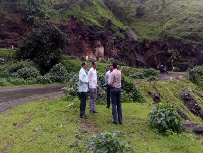 Survey of the danger road at Nandurbar | नंदुरबारातील धोकेदायक घाटमार्गाचे सव्रेक्षण Survey of the danger road at Nandurbar | नंदुरबारातील धोकेदायक घाटमार्गाचे सव्रेक्षण