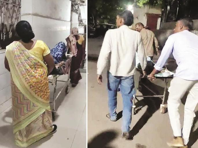 Surgery done, take the patient to the ward on a stretcher! A different pattern in the Ghati Hospital | ओ, नातेवाईक, शस्त्रक्रिया झाली, रुग्णाला स्ट्रेचरवरून वाॅर्डात न्या! घाटी रुग्णालयात वेगळाच पॅटर्न Surgery done, take the patient to the ward on a stretcher! A different pattern in the Ghati Hospital | ओ, नातेवाईक, शस्त्रक्रिया झाली, रुग्णाला स्ट्रेचरवरून वाॅर्डात न्या! घाटी रुग्णालयात वेगळाच पॅटर्न