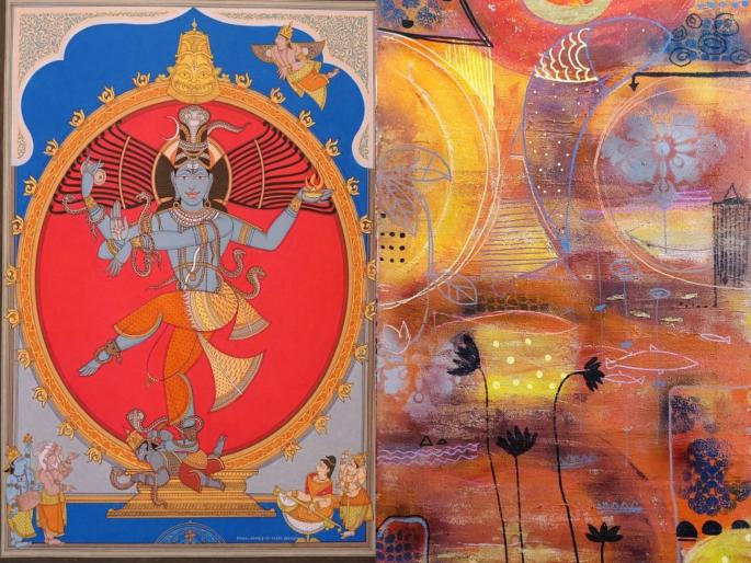 'Contemporary Art Exhibition' of artists aged 16 to 80 years | १६ ते ८० वर्षे वयोगटातील कलाकारांचे 'कन्टेम्प्ररी आर्ट एक्झिबिशन' 'Contemporary Art Exhibition' of artists aged 16 to 80 years | १६ ते ८० वर्षे वयोगटातील कलाकारांचे 'कन्टेम्प्ररी आर्ट एक्झिबिशन'