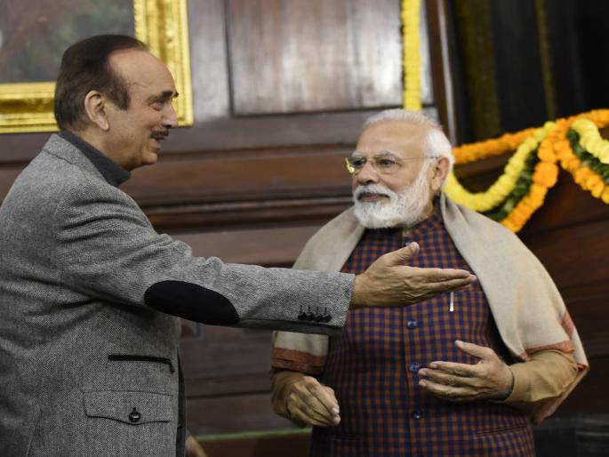 Ghulam Nabi Azad: Narendra Modi never took revenge; Ghulam Nabi Azad slams Congress | Ghulam Nabi Azad: नरेंद्र मोदींनी कधीही बदला घेतला नाही; पंतप्रधनांचे कौतुक तर काँग्रेसवर बरसले गुलाम नबी आझाद Ghulam Nabi Azad: Narendra Modi never took revenge; Ghulam Nabi Azad slams Congress | Ghulam Nabi Azad: नरेंद्र मोदींनी कधीही बदला घेतला नाही; पंतप्रधनांचे कौतुक तर काँग्रेसवर बरसले गुलाम नबी आझाद