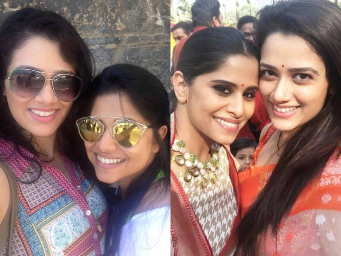 marathi actresses saie tamhankar and girija oak are childhood friends from sangli | "आम्ही दोघी सांगलीपासूनच्या मैत्रिणी" गिरीजा ओकने व्यक्त केलं सईवरचं प्रेम marathi actresses saie tamhankar and girija oak are childhood friends from sangli | "आम्ही दोघी सांगलीपासूनच्या मैत्रिणी" गिरीजा ओकने व्यक्त केलं सईवरचं प्रेम