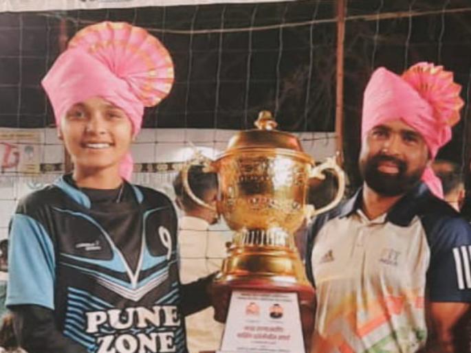 maharashtra volleyball team new captain baramati student tejswini malgunde | Maharashtra Volleyball Team: महाराष्ट्र व्हॉलीबॉल संघाच्या कर्णधारपदी बारामतीची 'तेजस्विनी' maharashtra volleyball team new captain baramati student tejswini malgunde | Maharashtra Volleyball Team: महाराष्ट्र व्हॉलीबॉल संघाच्या कर्णधारपदी बारामतीची 'तेजस्विनी'