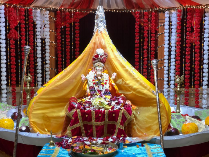 Ganeshotsav abroad celebrates social commitment | Ganpati Festival-परदेशातील गणेशोत्सवाने जपली सामाजिक बांधिलकी Ganeshotsav abroad celebrates social commitment | Ganpati Festival-परदेशातील गणेशोत्सवाने जपली सामाजिक बांधिलकी