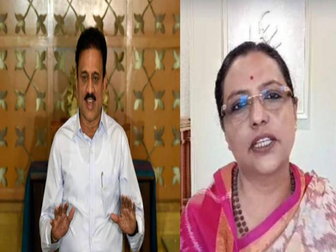 Controvversy between Girish Mahajan and Yashomati Thakur over the remuneration of Anganwadi workers | अंगणवाडी सेविकांच्या मानधनावरून गिरीश महाजन व यशोमती ठाकूर यांच्यात खडाजंगी Controvversy between Girish Mahajan and Yashomati Thakur over the remuneration of Anganwadi workers | अंगणवाडी सेविकांच्या मानधनावरून गिरीश महाजन व यशोमती ठाकूर यांच्यात खडाजंगी