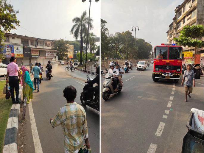 The road in front of Ambedkar Udyan is becoming fatal, two accidents on the same day | आंबेडकर उद्यान समोरील रस्ता ठरतोय जीवघेणा, एकाच दिवशी दोन अपघात The road in front of Ambedkar Udyan is becoming fatal, two accidents on the same day | आंबेडकर उद्यान समोरील रस्ता ठरतोय जीवघेणा, एकाच दिवशी दोन अपघात