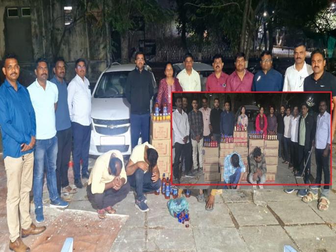 Latur: State Excise Dept Seizes Goa-Made Liquor Worth Rs 15 Lakh; 3 Arrested in Two Raids | गोव्याची दारू लातूरच्या मार्गावर! राज्य उत्पादन शुल्काचा दणका, १५ लाखांचा दारुसाठा जप्त Latur: State Excise Dept Seizes Goa-Made Liquor Worth Rs 15 Lakh; 3 Arrested in Two Raids | गोव्याची दारू लातूरच्या मार्गावर! राज्य उत्पादन शुल्काचा दणका, १५ लाखांचा दारुसाठा जप्त