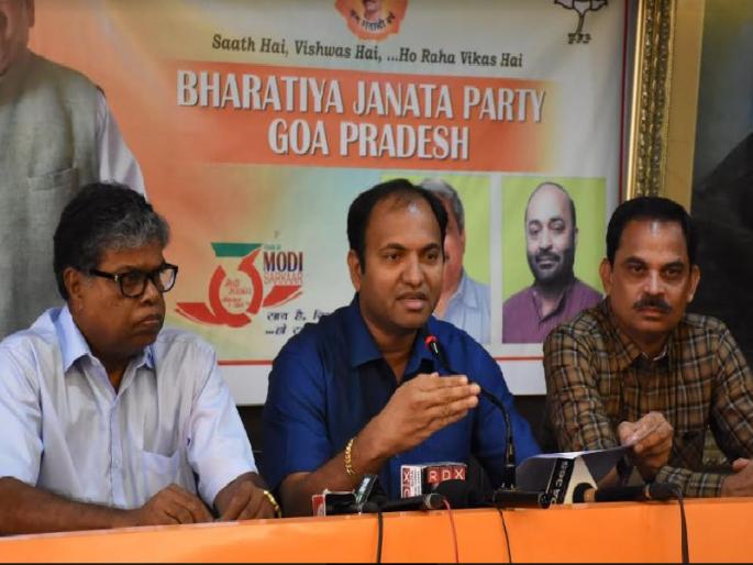 Party leader Lede to say Sardesai: BJP | मंत्री सरदेसाई यांच्याशी पक्ष नेतृत्व बोलेल : भाजप Party leader Lede to say Sardesai: BJP | मंत्री सरदेसाई यांच्याशी पक्ष नेतृत्व बोलेल : भाजप