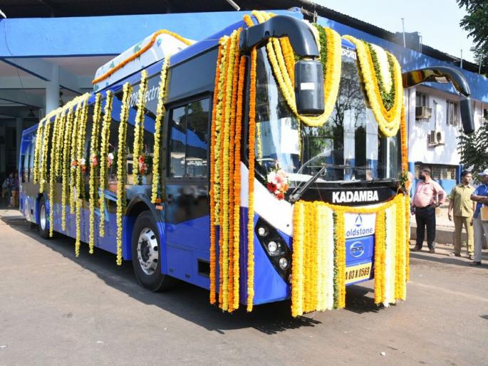 Eco friendly buses will run soon in Goa | गोव्यात लवकरच धावणार पर्यावरणपूरक बसेस Eco friendly buses will run soon in Goa | गोव्यात लवकरच धावणार पर्यावरणपूरक बसेस