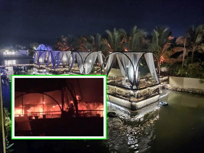 Goa Nightclub Fire news: Saturday night, cylinder blast in a club in Goa; Four tourists among 23 dead, rest nightclub staff... | Goa Nightclub Fire: शनिवारची रात्र, गोव्यात क्लबमध्ये सिलिंडर स्फोट; २५ मृतांमध्ये चार पर्यटक, उर्वरित नाईट क्लबचा स्टाफ... Goa Nightclub Fire news: Saturday night, cylinder blast in a club in Goa; Four tourists among 23 dead, rest nightclub staff... | Goa Nightclub Fire: शनिवारची रात्र, गोव्यात क्लबमध्ये सिलिंडर स्फोट; २५ मृतांमध्ये चार पर्यटक, उर्वरित नाईट क्लबचा स्टाफ...