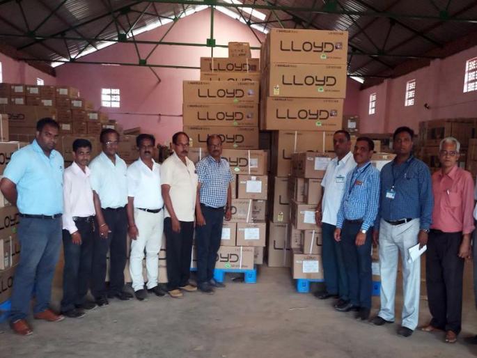 Weight and measurement department seized AC seized of 2.13 crore | वजन व माप खात्याच्या छाप्यात 2.13 कोटींचे एसी जप्त Weight and measurement department seized AC seized of 2.13 crore | वजन व माप खात्याच्या छाप्यात 2.13 कोटींचे एसी जप्त