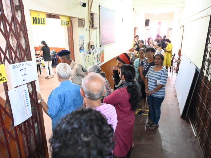 bjp congress claims victory for goa lok sabha election 2024 | भाजप-काँग्रेसकडून विजयाचे दावे, सासष्टी तालुक्यात तुलनेने कमी मतदान bjp congress claims victory for goa lok sabha election 2024 | भाजप-काँग्रेसकडून विजयाचे दावे, सासष्टी तालुक्यात तुलनेने कमी मतदान