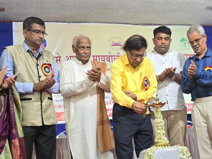 Marathi should become the official language of Goa, voices raised in 'Marathi Rajbhasha Sahitya Sammelan 2024' | मराठी गोव्याची राजभाषा झालीच पाहिजे, ‘मराठी राजभाषा साहित्य संमेलन २०२४’ मध्ये उमटले सूर 