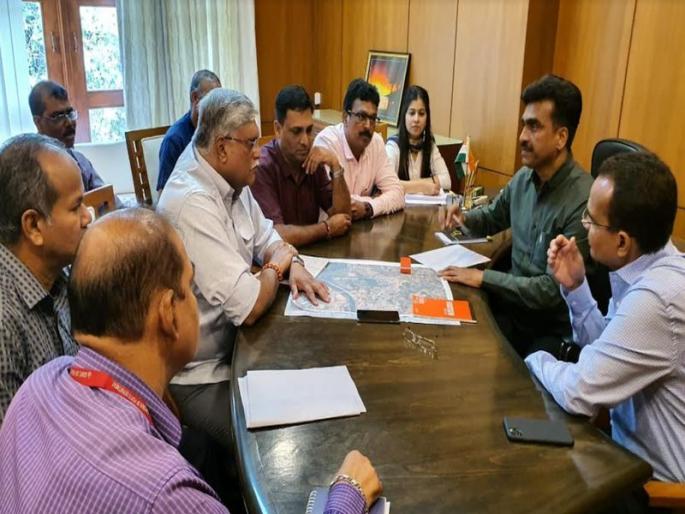 flood meeting in panjim goa | पणजीतील मळा भागातील पूर रोखण्यासाठी उपाय योजना, जलस्रोत मंत्र्यांनी घेतली बैठक flood meeting in panjim goa | पणजीतील मळा भागातील पूर रोखण्यासाठी उपाय योजना, जलस्रोत मंत्र्यांनी घेतली बैठक